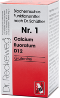 BIOCHEMIE 1 Calcium fluoratum D 12 Tabletten